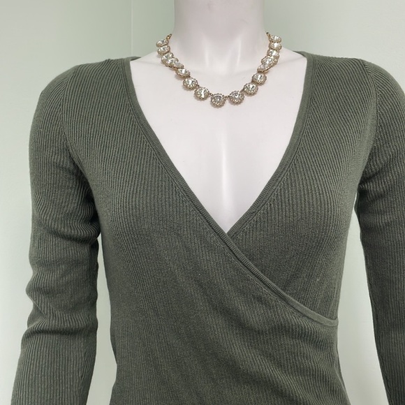 Leith rib wrap sweater - Picture 6 of 10